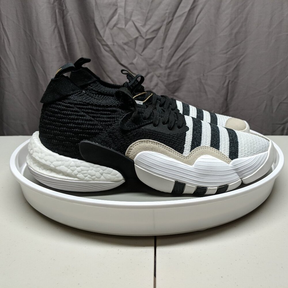 adidas Trae Young 2 Super Villain Black White Basketball Shoes Sneakers NWT